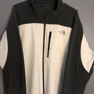 The North Face Black and White Bomber Jacket